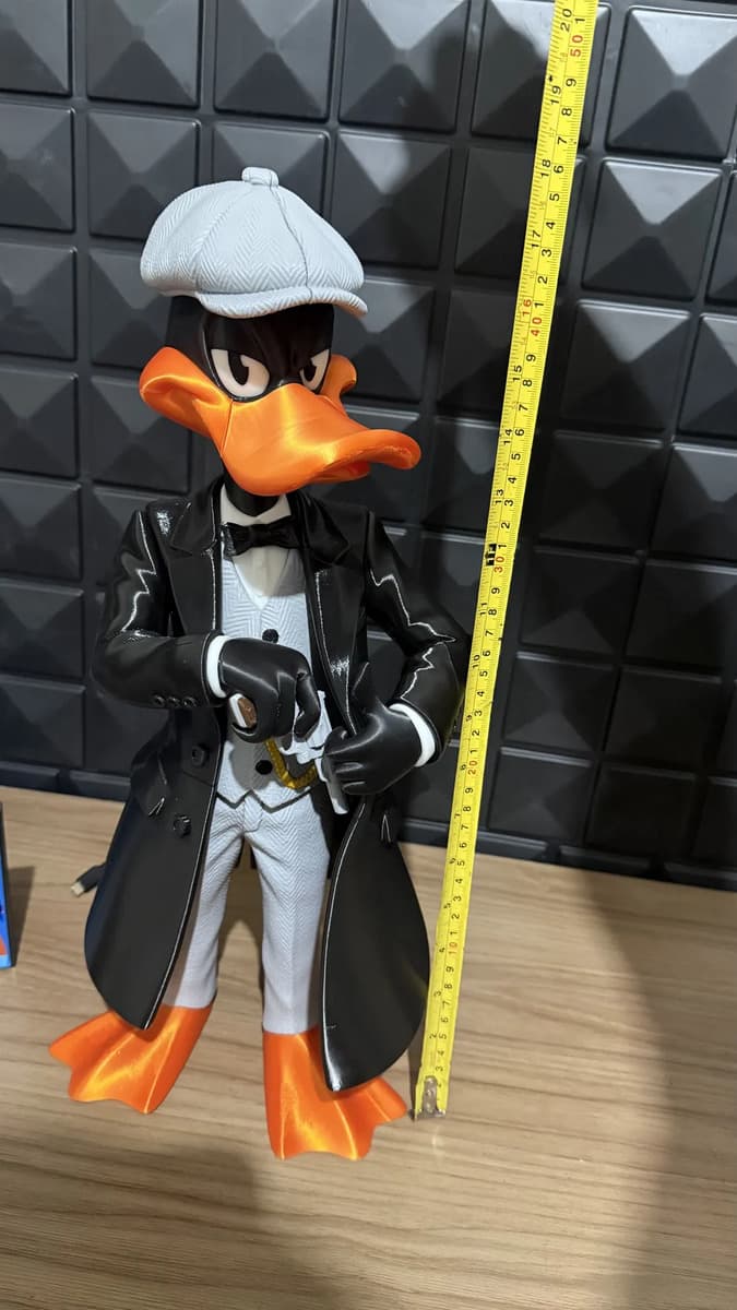Patolino Gângster Peaky Blinders 46cm Preto