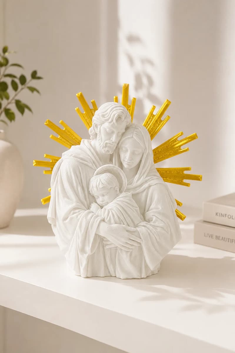 Peça Decorativa Sagrada Família